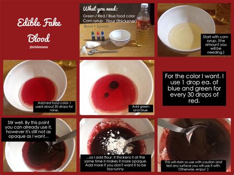 theatrical blood recipe